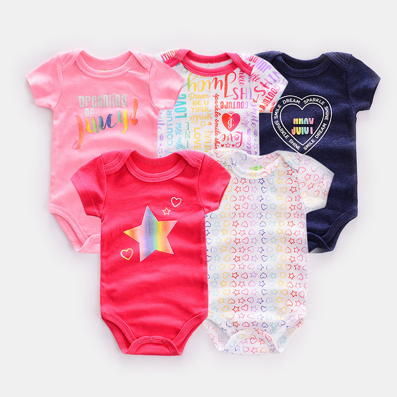 Baby Products Essential - Ircomll 신생아 반팔 코튼 바디 수트,