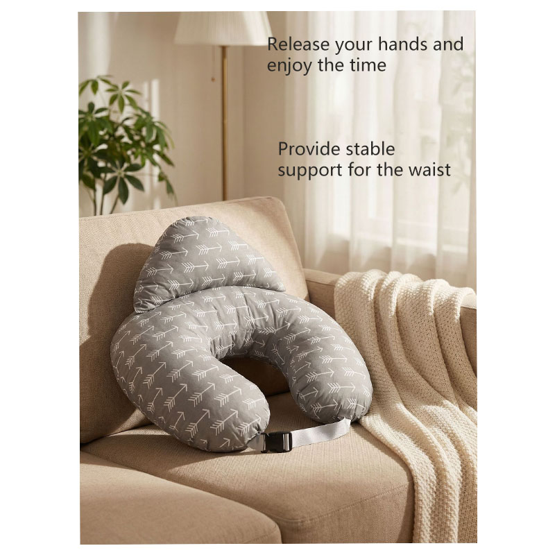 Nursing Pillow Breastfeeding - U자형 수유 베개, 조절 가능한 버클,
