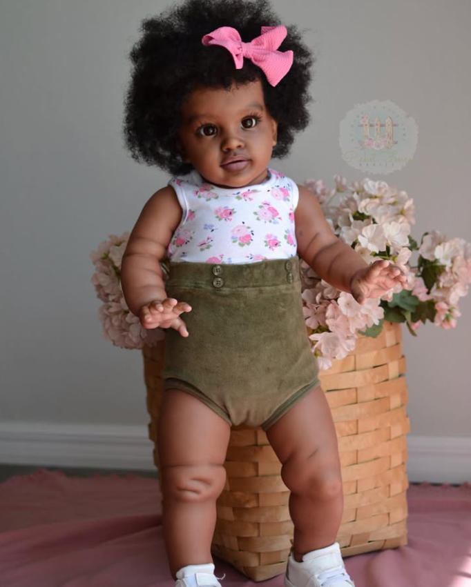 Baby Products For Curly Hair - NPK 26인치 미완성 인형 리본 피파,