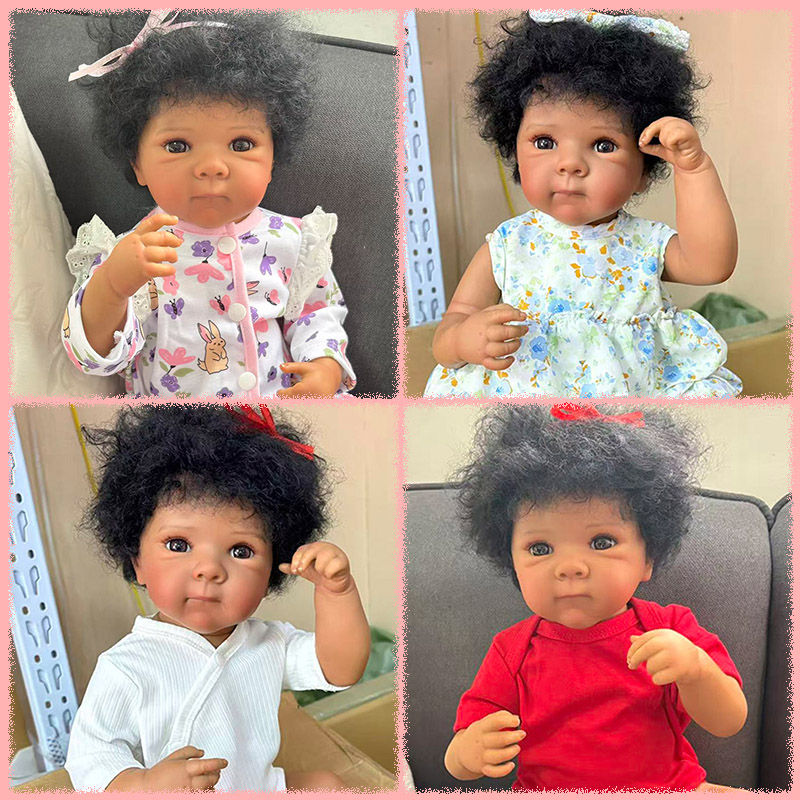 Baby Products For Curly Hair - 다양한 스타일의 다크 스킨 풀 비닐