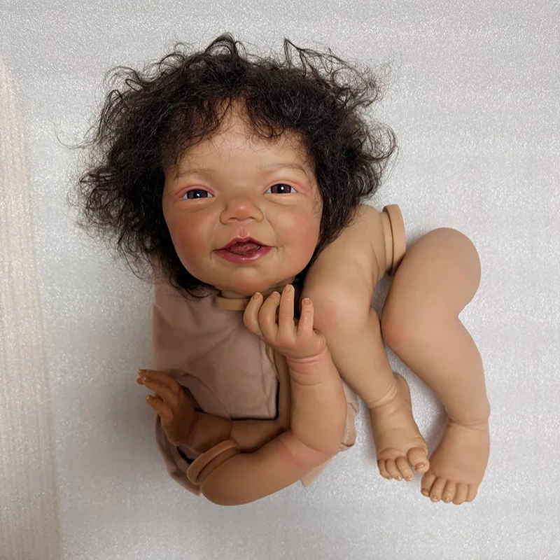 Baby Products For Curly Hair - NPK 18인치 다크 스킨 수제 제작