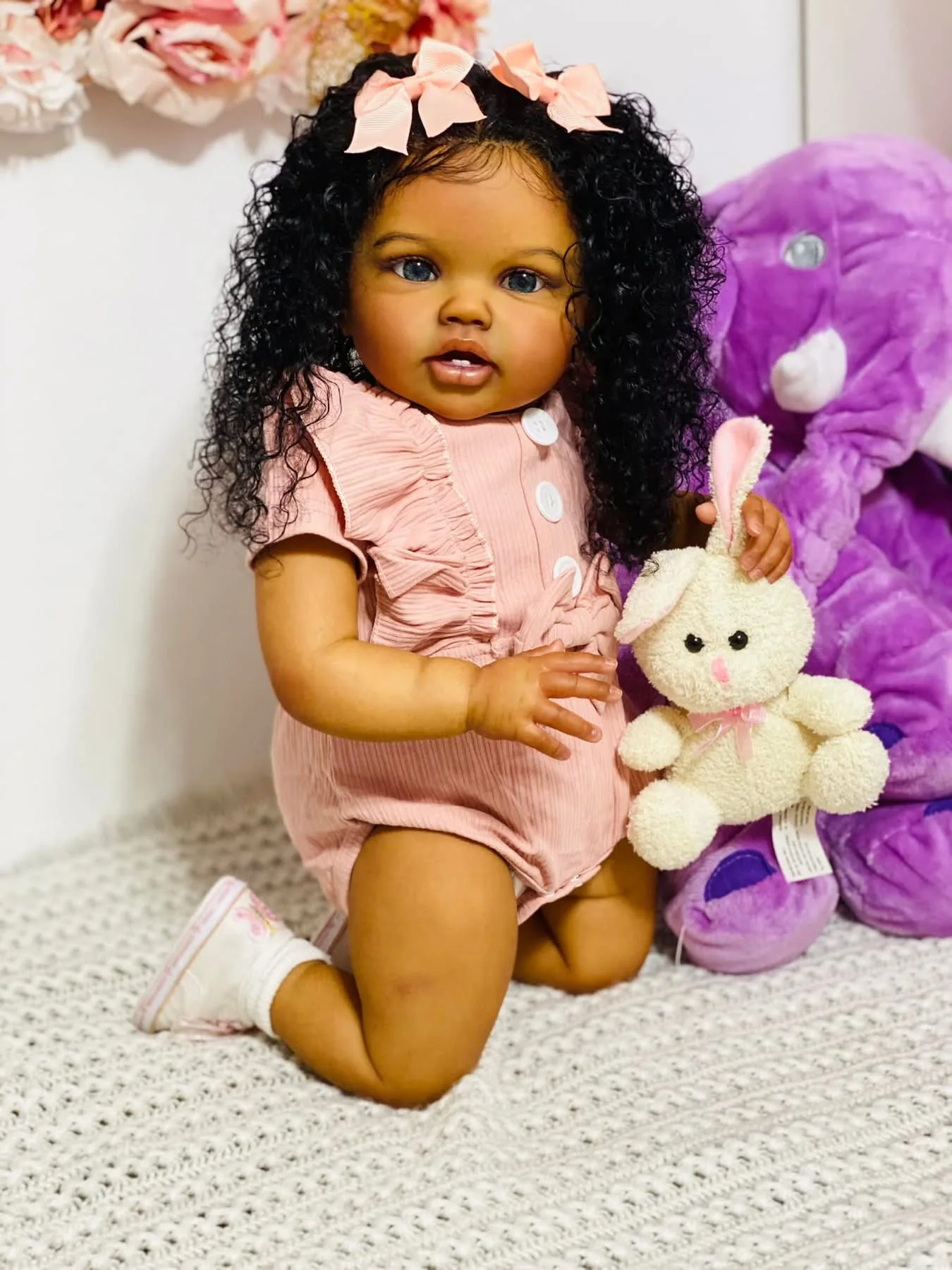 Baby Products For Curly Hair - 24 인치 다시 태어난 아기 유아