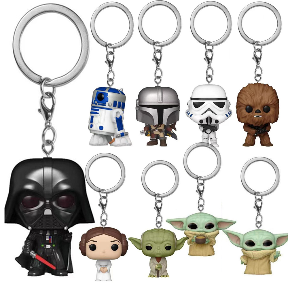 Baby Yoda Products - 핫 키체인 오비완 케노비 더 차일드