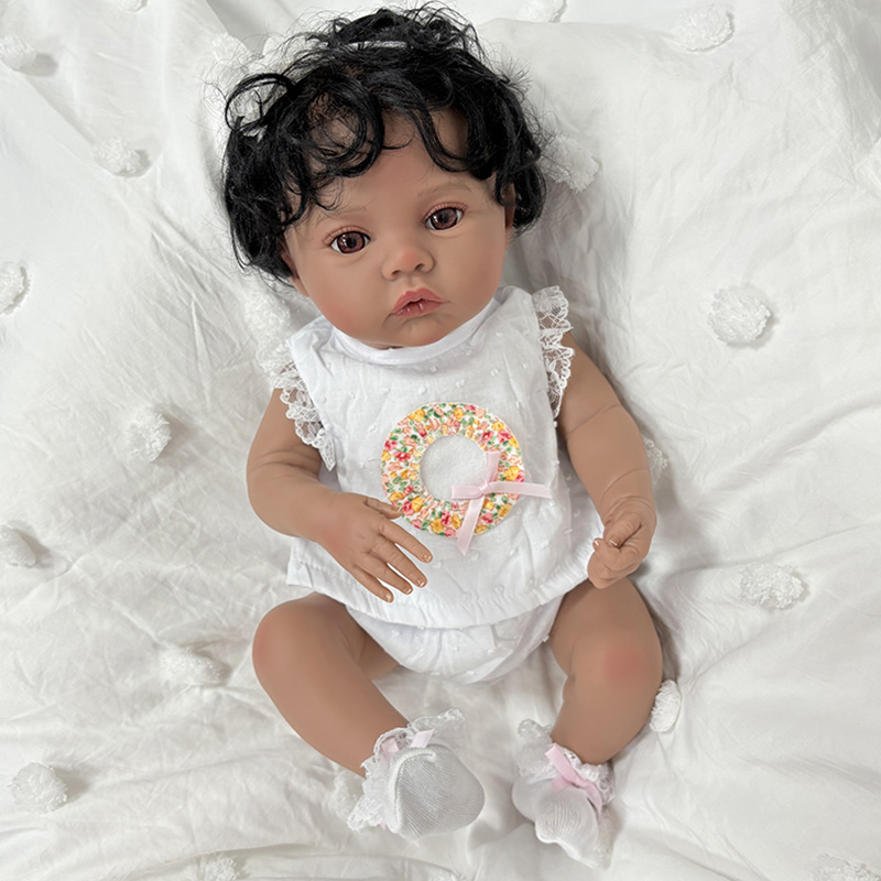 Baby Products For Curly Hair - 19인치 메도우 다크 스킨 풀 비닐