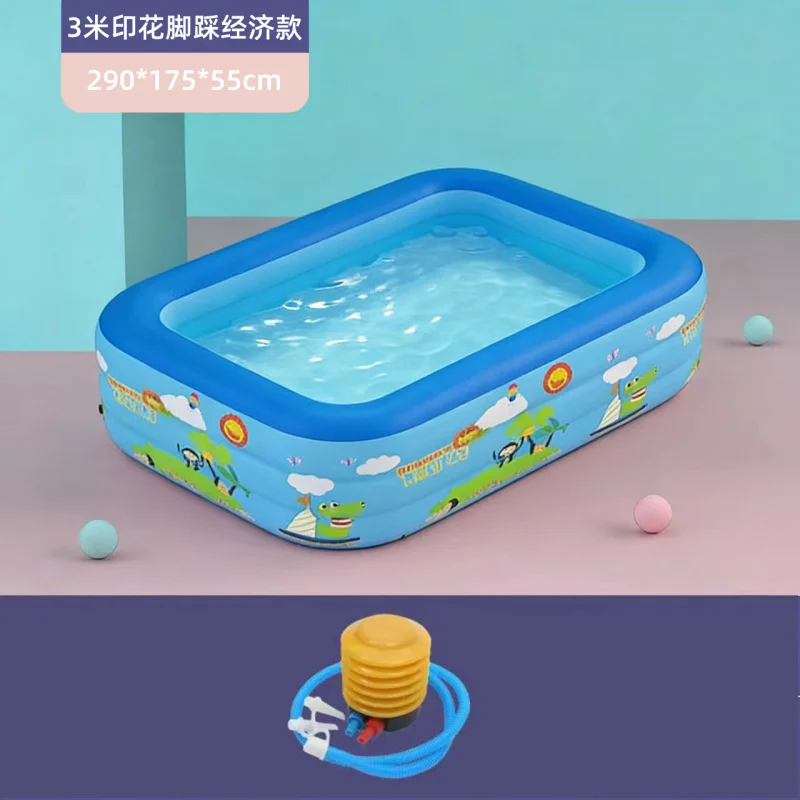 대형 가족용 어린이 풍선 수영장, 두꺼운 접이식 야외/ - Baby Bath Tub Foldable 리뷰 및 가격