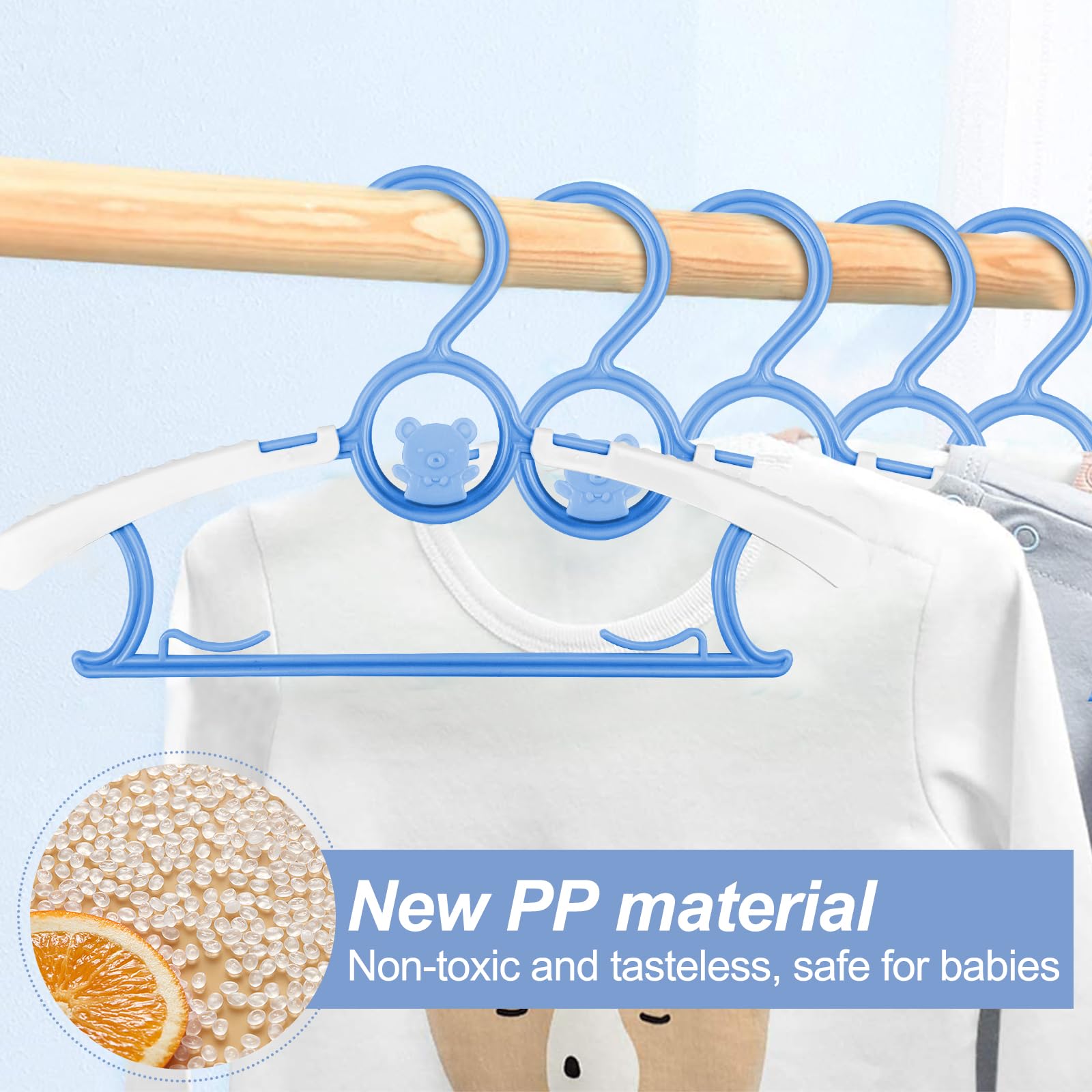 미끄럼 방지 아기 옷 행어, 조절 가능한 보관 행거,  - Baby Products To Sell 리뷰 및 가격