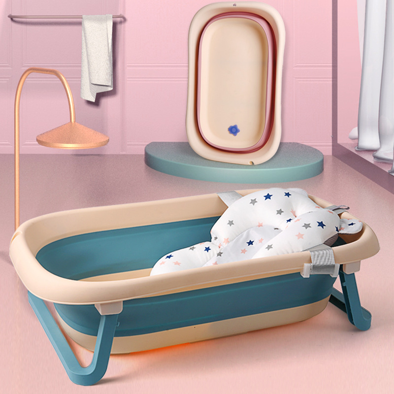 목욕 매트가있는 접이식 아기 욕조 신생아 지원 좌석 쿠 - Baby Bath Tub Foldable 리뷰 및 가격