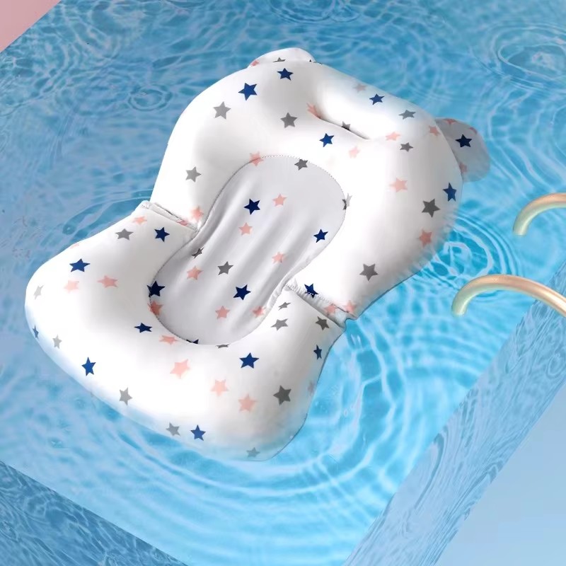 아기 목욕 의자 지지 매트 유아 미끄럼 방지 부드러운  - Baby Bath Tub Foldable 리뷰 및 가격