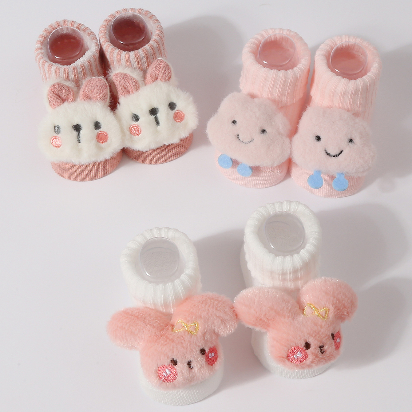 3 짝/대 아기 양말 소녀 소년 신생아 액세서리 만화  - Baby Products Essential 리뷰 및 가격