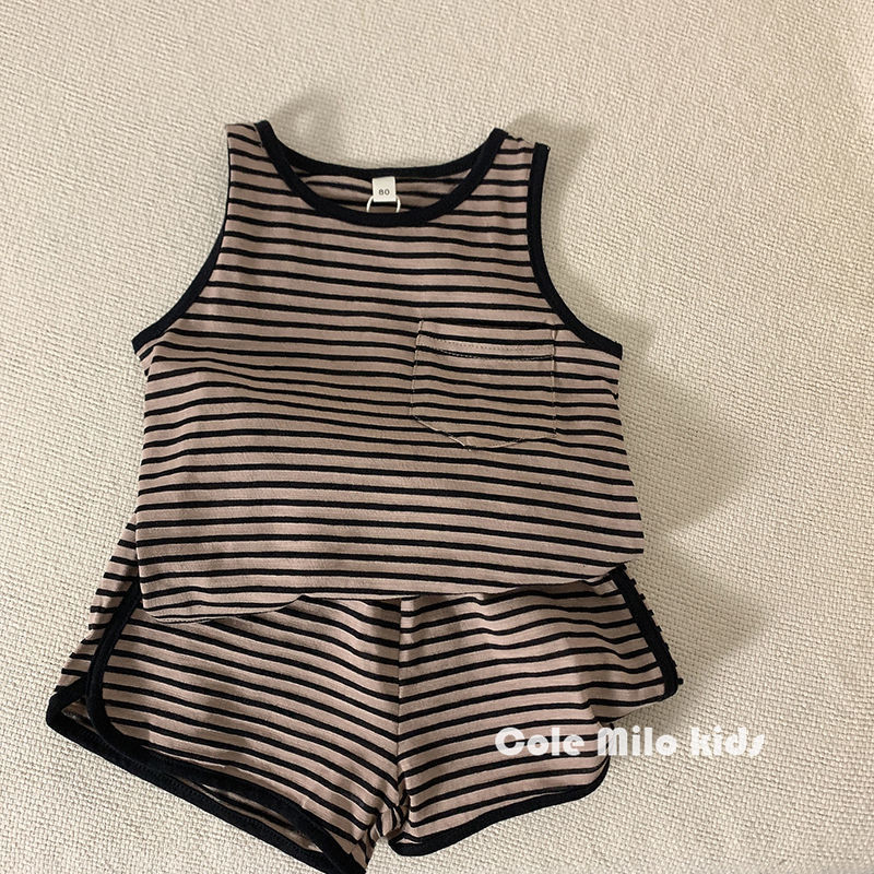 여름 아기 옷 세트 2 Pcs 어린이 조끼 Shorts - Baby Products Korea 리뷰 및 가격