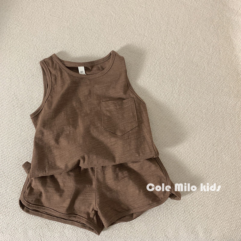 여름 아기 옷 세트 2 Pcs 어린이 조끼 Shorts - Baby Products Korea 리뷰 및 가격