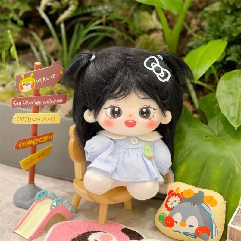검은 긴 머리 봉제 인형 장난감 인형, 20cm 아기  - Baby Products Korea 리뷰 및 가격