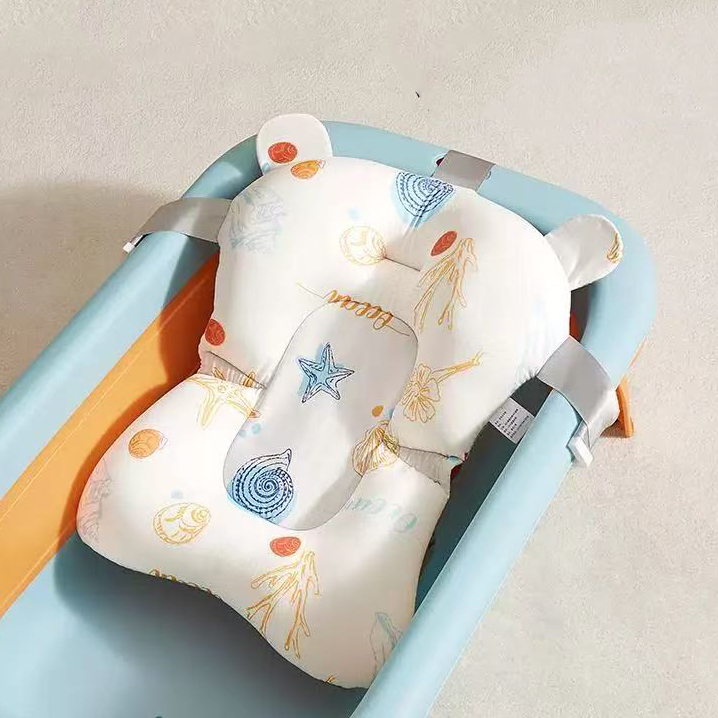 아기 목욕 시트 지지 매트 유아용 미끄럼 방지 소프트  - Baby Bath Tub Foldable 리뷰 및 가격