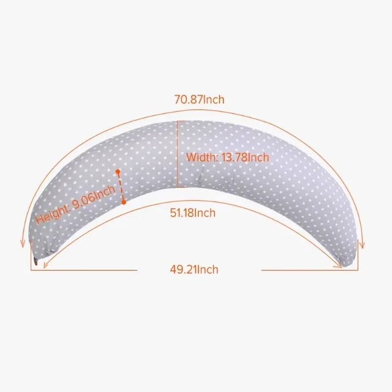 클래식 수유 베개 다기능 초승달 패턴 신생아 모유 수유 - Nursing Pillow Breastfeeding 리뷰 및 가격