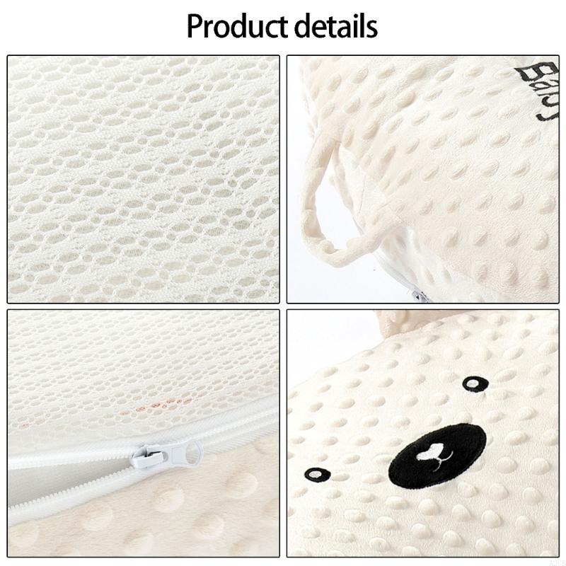 아기 점선 경사 베개 만화 패턴 모유 수유를위한 침 방 - Nursing Pillow Breastfeeding 리뷰 및 가격
