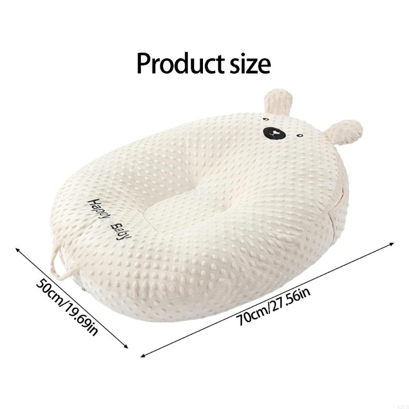 아기 점선 경사 베개 만화 패턴 모유 수유를위한 침 방 - Nursing Pillow Breastfeeding 리뷰 및 가격