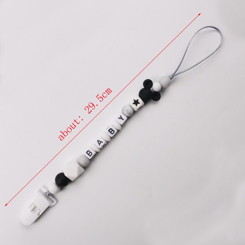 아기 맞춤형 이름 실리콘 젖꼭지 클립 신생아 더미 안전 - Baby Pacifier Clip 리뷰 및 가격