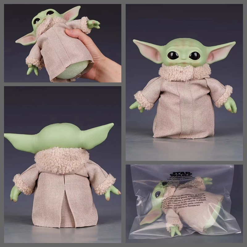 17cm 애니메이션 베이비 요다 피규어, 옷을 입은 베 - Baby Yoda Products 리뷰 및 가격