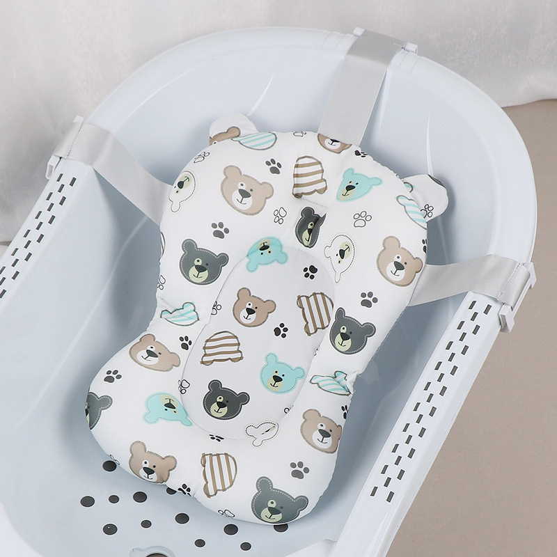 아기 목욕 좌석 지원 매트 유아 미끄럼 방지 부드러운  - Baby Bath Tub Foldable 리뷰 및 가격