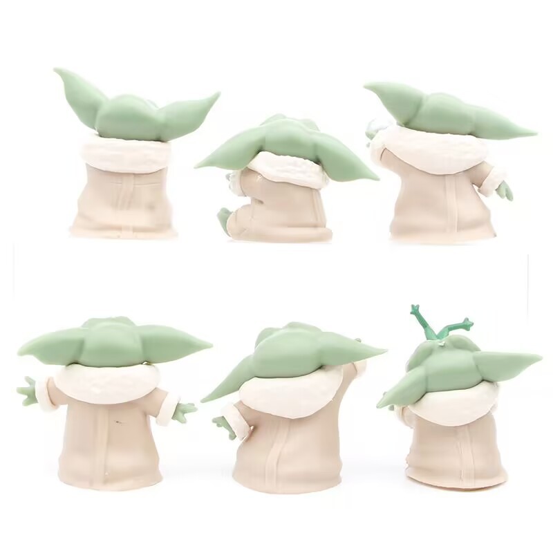 6PCS 스타 워즈 4-6cm ToyS 마스터 베이비  - Baby Yoda Products 리뷰 및 가격