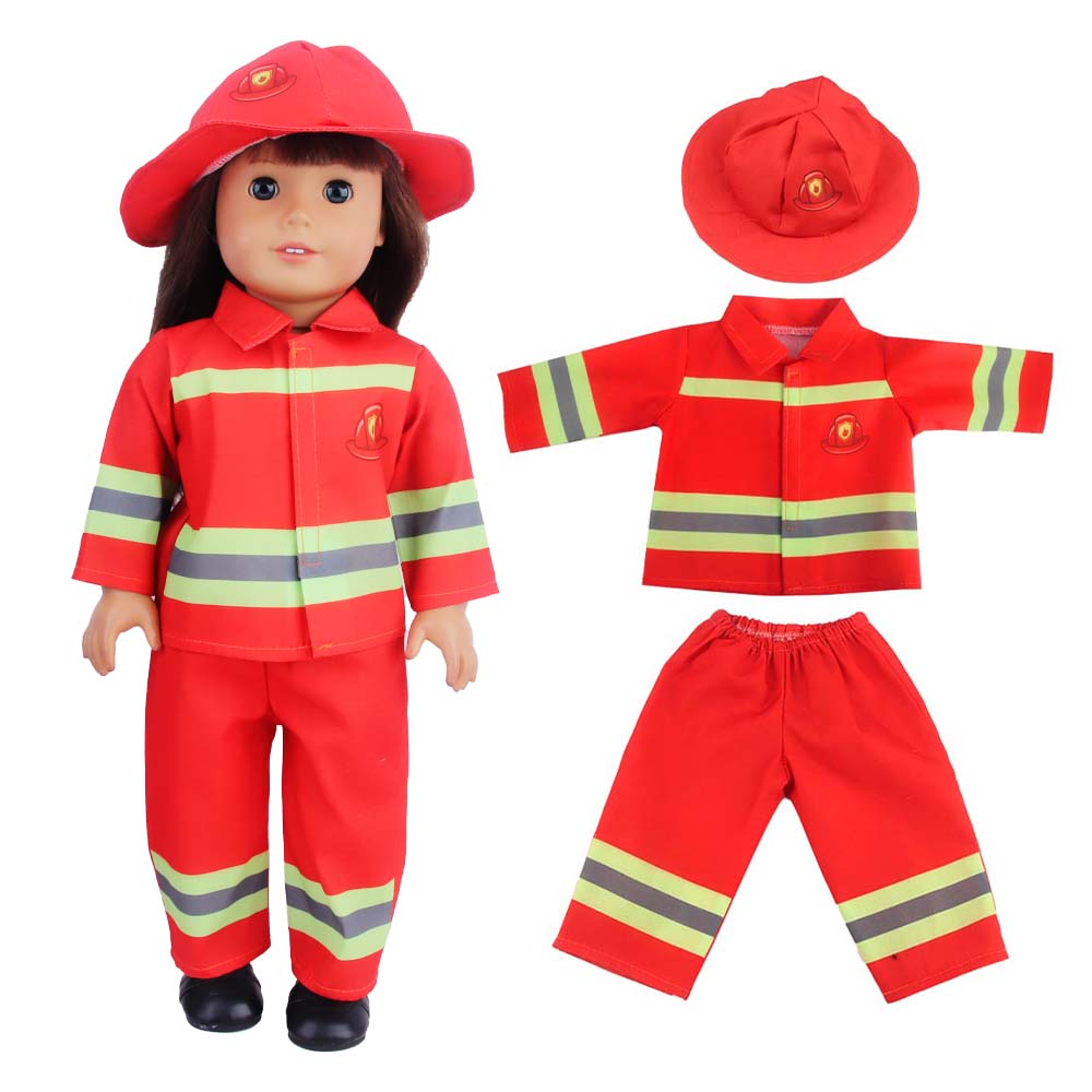 롤 플레잉 미국 18 인치 소녀 인형 복장 Firefi - Baby Products Essential 리뷰 및 가격