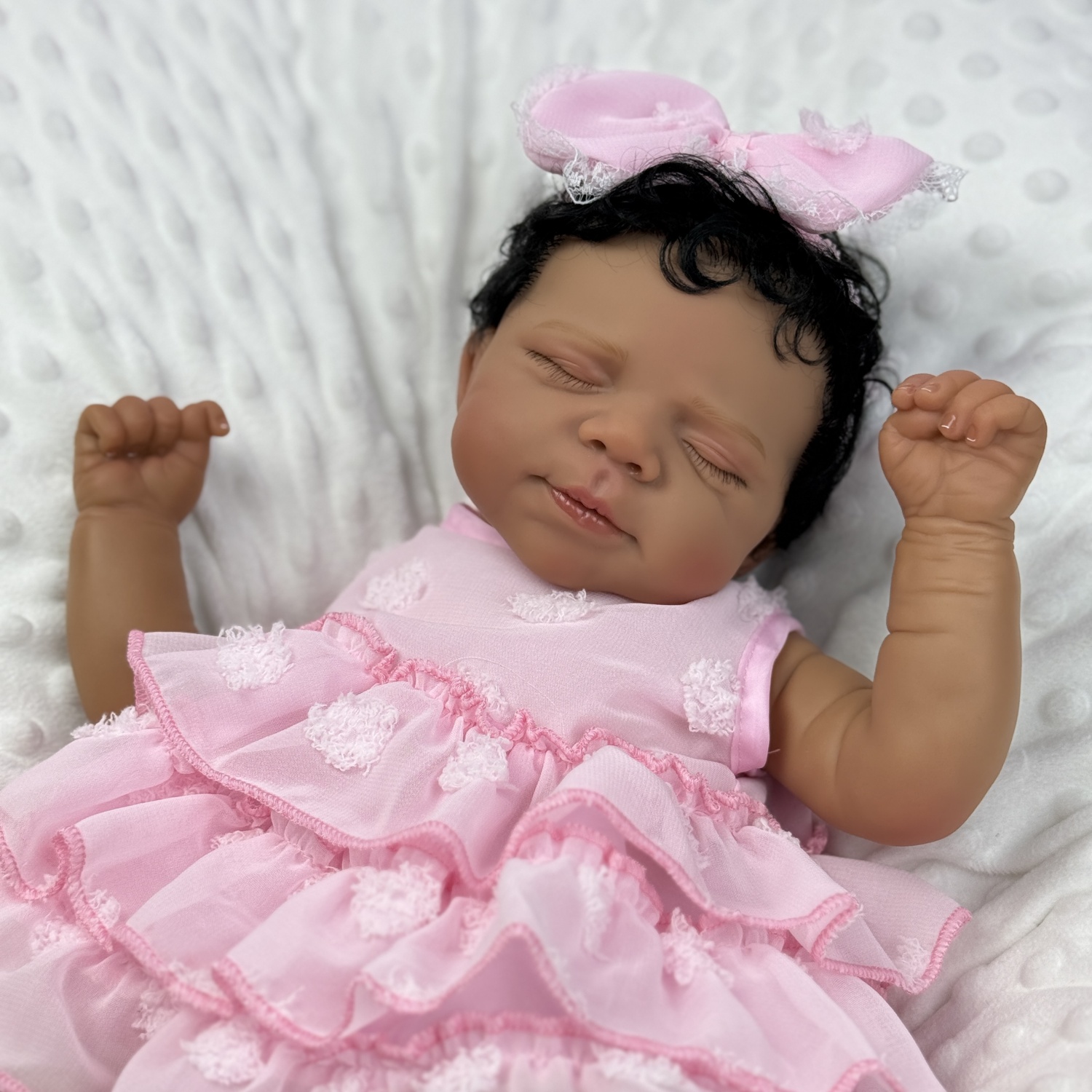 19인치 파스칼 소프트 천 바디 어두운 피부색 아기 다 - Baby Products For Curly Hair 리뷰 및 가격
